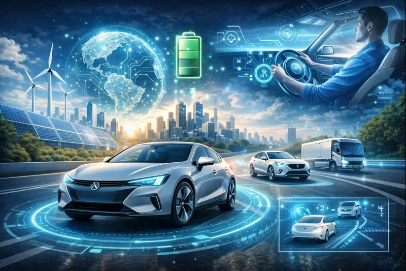 Elektrikli Araçlar Geleceği Şekillendiriyor ve Sürüş Deneyimi Değişiyor